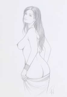 Paturaud | Illustration à la mine de plomb représentant… | AZ auction