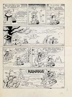 Macherot | Sibylline, planche n°11 à l’encre de Chine et… | AZ auction