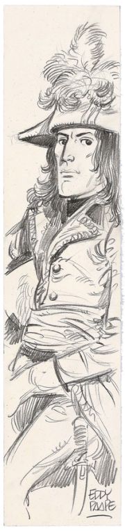 Paape | Illustration à la mine de plomb représentant… | AZ auction