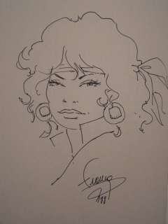 Francq, Philippe | Original commission drawing (without name)  - Vrouwen en steden 2  - sc  - (1988) | Catawiki