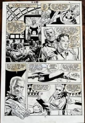 Dan Spiegle DOCTOR ZERO #6 Original EPIC Comics Interior Panel Page Artwork | eBay US (Buy It Now)