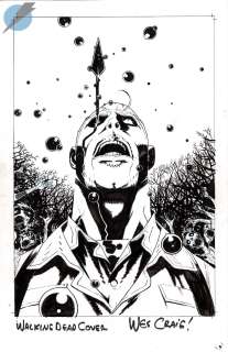 Wes Craig | The Walking Dead Issue 98 Page Cover | Felix Comic Art