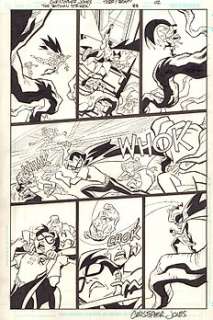 Original Art Page By Christopher Jones & Terry Beatty | DC Comics  - The Batman Strikes! #33  - Page 2  - Signed  - (2007) | Catawiki