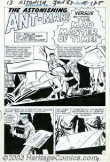 Don Heck - Original Art for Tales to Astonish #43, Complete 13-page Story "The Mad Master of Time!" - | Heritage