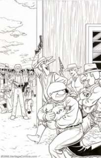 Brendon and Brian Fraim - Original Cover Art for Knights of the Dinner Table Special Edition #1 (Kenzer & Co., - | Heritage