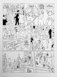 AYMOND Philippe  - Lady S  - Planche 6 de l’album Na Zdorovié Shaniouschka édité [...] | Vermot et Associés