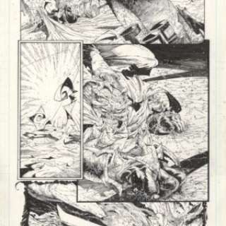 Greg Capullo | SPAWN – ISSUE 71 – PAGE # 18 – ORIGINAL ART PAGE | Greg Capullo
