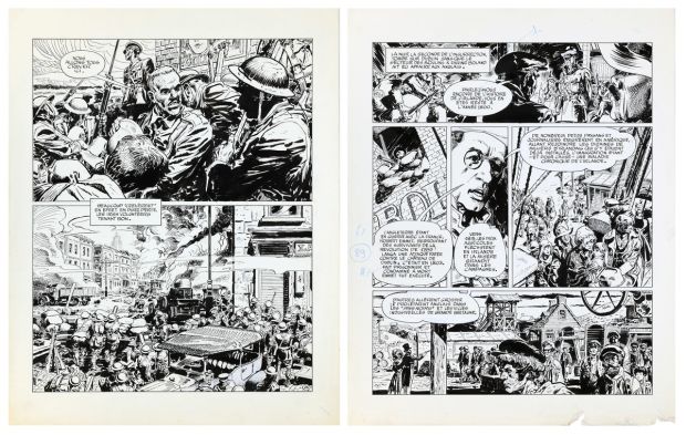 Parras | Les Grands capitaines, planches n°26 et 27 à… | AZ auction