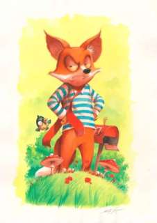 Thibault Prugne | 2 – Renard | La Galerie de la Bande Dessinée