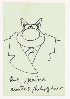 Geluck | Lot 75 - Le Chat 7 en édition originale de 1997 (avec… | AZ auction