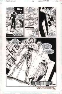 Doug Hazlewood, Stewart Johnson | Superboy #26 P.22 - Carla Draper - Signed - 1996 | Anthony’s Comic Book Art