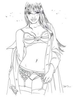 Jim (Terrasson, Thierry) | Original drawing  - Marie  - Een nacht in Rome | Catawiki