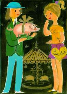 * PEYNET Raymond Le cochon Illustration pour la … | Vermot et Associés