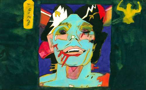 Gary Panter - Early Painting