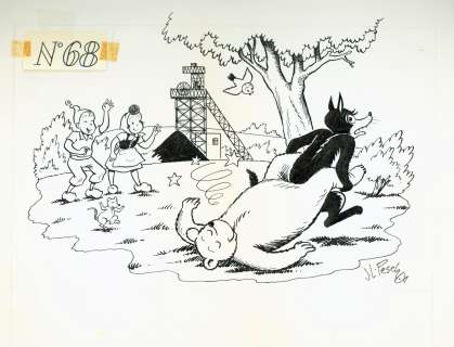 PESCH Jean Louis  - Sylvain et Sylvette  - Couverture de l‘album Qu‘est-il arrivé Ã  [...]