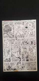 Rich Buckler. Fantastic Four. #191 Page 27 | Weiss Auctions