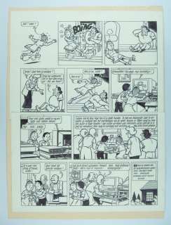 Geerts, Paul | Originele pagina (p.09)  - Suske en Wiske  - Het grote gat (1996) | Catawiki