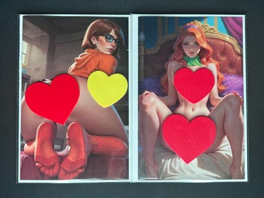 Keys Comics #2 Thelma & Daphne Virgin Variant Cover Naughty NM LTD 100 | eBay US (Buy It Now)