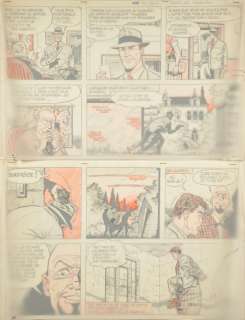 Eddy PAAPE (1920-2012) "PCC 214 contre les voleurs de prototypes" Planche en deux [...] | Arthema Auction