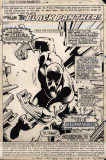 Jerry Bingham / Gene Day - Black Panther #13 Pg1