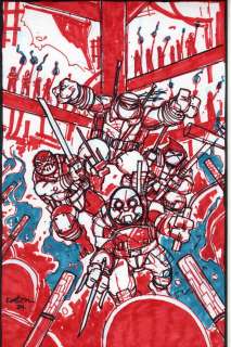Kevin Eastman | Cover Layouts TMNT Last Ronin II Re Evolution #4 | Kevin Eastman