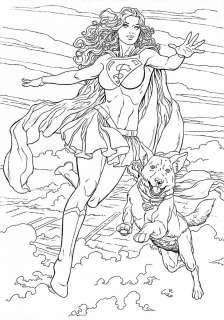 Carlos Rafael - Supergirl And Krypto the Wonder Dog