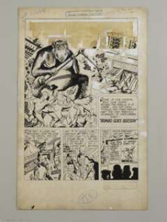 Al Avison (attributed) and John Tartaglione - Green Hornet #30 Complete 5-page Twinkle Twin Story Original Art - | Heritage