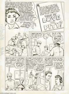 Bob Powell - True Love Problems and Advice Illustrated #2 Complete 8-page Story "Was it Love or Pity?" - | Heritage