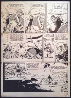 Michetz | Planche originale (p.18)  - Hito le Banni  - (1979) | Catawiki