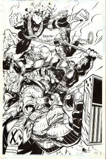 Francisco Herrera - x-force cable annual 1995 p 62 splash