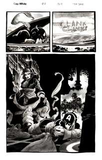 Tim Sale | Captain America: White #4 P 4 Splash (Captain America, Marilyn the Gypsy, & the Howling Commandos!) 2016 | Romitaman