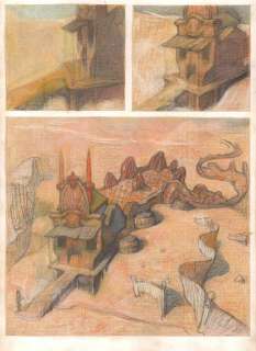 NINE Carlos - Planche originale 35 BUSTER MIX par Carlos NINE