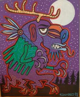 Eldiablo _ toile CARIBOU | Galerie Neuf