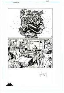 Original Art Page By David Lapham | DC Comics / Vertigo  - Silverfish  - Page 152  - (2007) | Catawiki