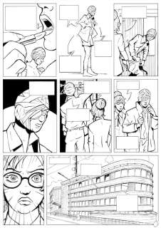 JOTED / Nicolas Sjöstedt _ Planche originale _ Page 32 _ LE MIROIR DES ÂMES | Galerie Neuf