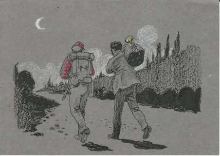 Manara, Milo - original illustration for "Il Trombettiere" (2011) | Catawiki