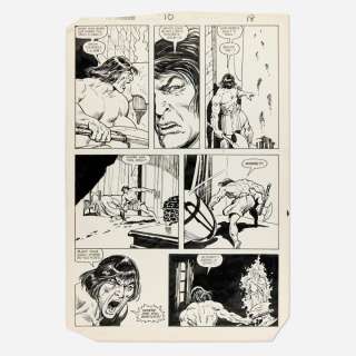 John Buscema and Mel Candido, Kull the Conqueror #10 Story Page #18 Original Art (Marvel Comics, 1983) | Landry Pop Auctions