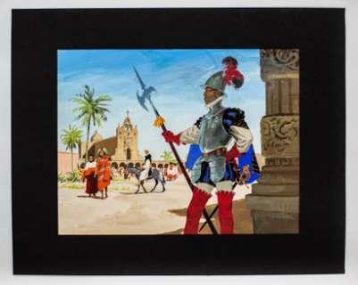 JOUBERT Pierre (1910 2002), peinture originale Ã  la gouache sur canson pour l’illustration de l’albu… | Maison Good