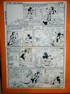 Pujadas, Antoni Bancells - Original page (D4527) - Mickey Mouse & Goofy - New Toaster (1983) | Catawiki