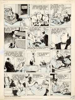 Calvo, Edmond-François - Planche originale (p.38) - Cricri souris d’appartement | Catawiki