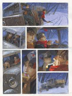 Gibrat | JEAN-PIERRE GIBRAT MATTÉO Cinquième époque (T.5), Futuropolis 2019 Planche originale... | Daniel Maghen Enchères