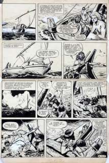 Sirius - Timour, planche n°32 Ã  l‘encre de Chine de l‘ép…