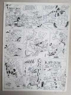 Schreurs, Eric - Original page - Joop Klepzeiker 4 - Koek & Zopie - (1988) | Catawiki