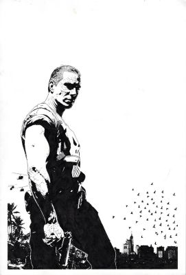 Tim Bradstreet | Punisher the Tyger Cover Page Cover | Splash Page