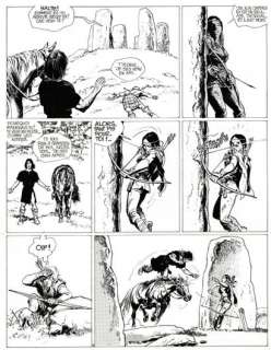 Rosinski | Thorgal, Les Archers, planche originale Ã  l’encre de… | Septimus