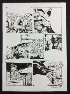 Breccia, Enrique - original plate (p. 4) - Las Puerta de la Noche | Catawiki