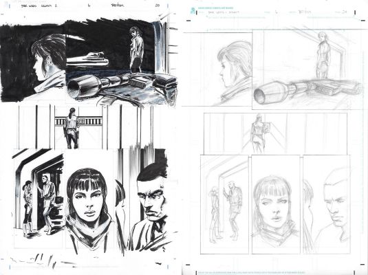 Brian Thies | Star Wars Legacy Issue 06 Page 20 | Splash Page