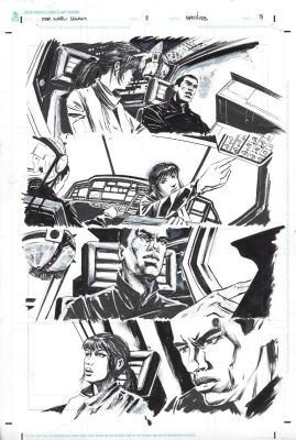 Brian Thies | Star Wars Legacy Issue 08 Page 03 | Splash Page