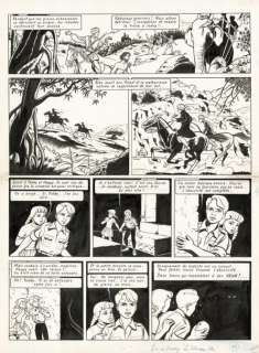 Lot #411 | Craenhals. Planche originale Pom et Teddy | BDEnchères