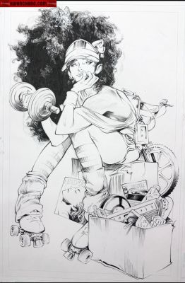 Alexander Lozano | Covers / Pinups Issue She-Hulk # 1 Page Cover | Kwan Chang